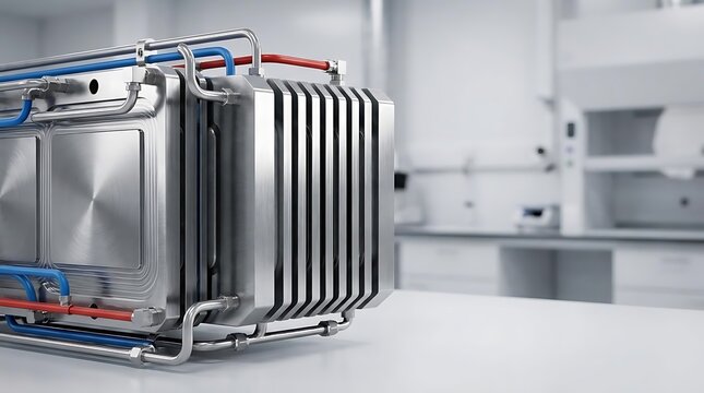 High Efficiency Industrial Hydrogen Fuel Cell Stack Prototype for Sustainable Energy Research