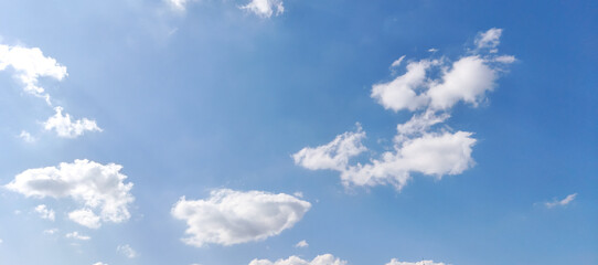 Obraz premium blue sky with clouds