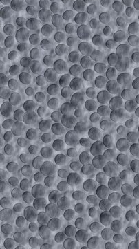 Honeycomb Weathered Sandstone Face With Tafoni Pits Deepening and Merging, Seamless Loop in soft grey tones vertical 9:16