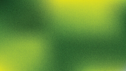 Obraz premium Yellow Green Gradient Background, Abstract Green Grainy Gradient Banner