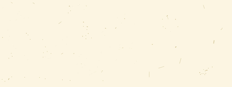 Creme rice paper pattern with korean fiber speckle for presentation and poster. Soft washi grain effect on warm creme paper surface. Vector background with clean canvas hanji texture overlay