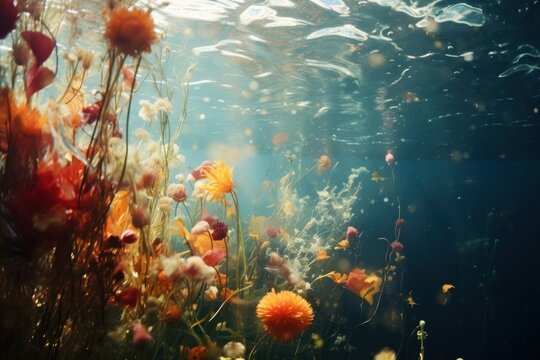 Under water underwater outdoors nature.