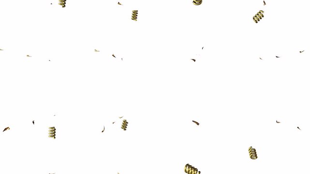 Rain Confetti , Luxury falling festive particles