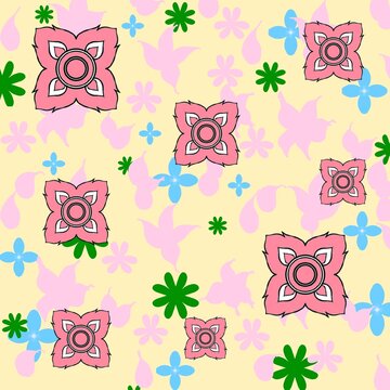 seamless owl pattern