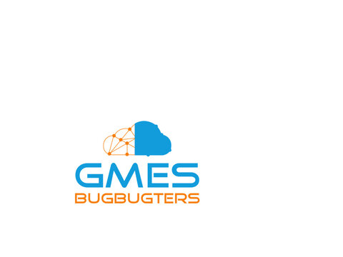 Abstract network with cloud shape and text logo on white background