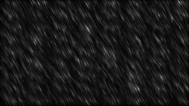 Black and white diagonal light streaks with motion blur, dynamic speed background texture
