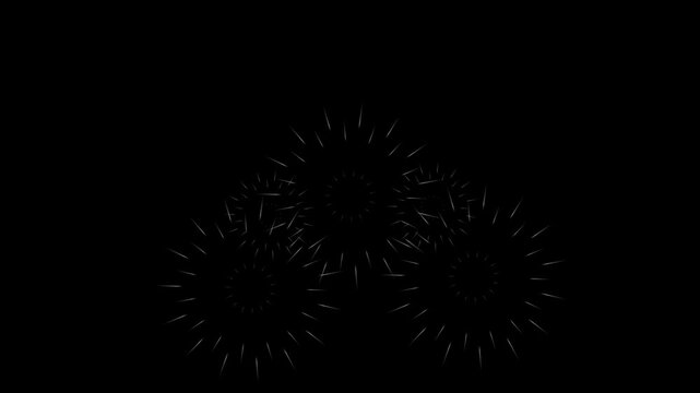 Glowing Holiday Theme Background, Bursting Magic Sparks, Vibrant Event to Celebrate, Abstract Exploration Graphic, Spectacular Fireworks Show, Circle Burst Frame and Bright Christmas Flare