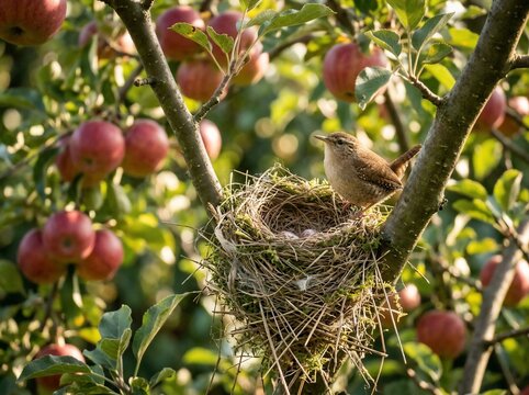 Bird nesting tree