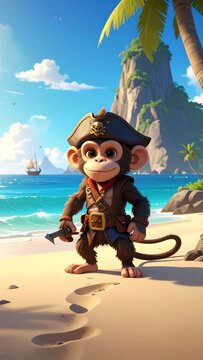 Pirate monkey