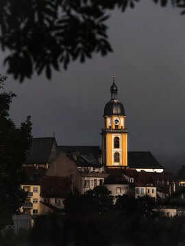 church at morning 