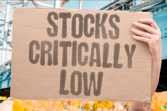 "Stocks critically low" US and European inventories are dangerously depleted. STOCKPILE. DANGEROUS. LOW. MILITARY. AID.