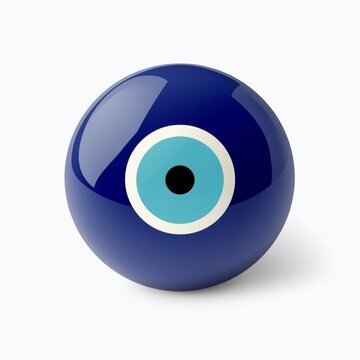 evil eye , nazar On a white background.