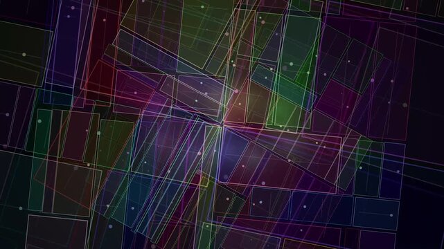 Geometric shapes and lines abstract.
