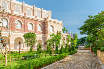 Obraz premium Courtyard of the Sultan Abdul Samad Building in Kuala Lumpur