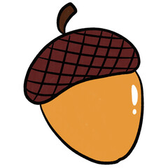 vector illustration of Acorn © Sagge
