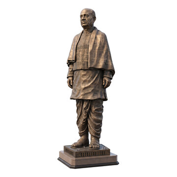 Statue of Unity Sardar Vallabhbhai Patel Monument on Pedestal