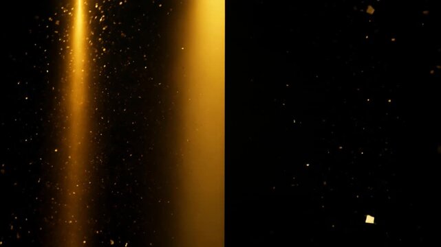黒金パーティクル