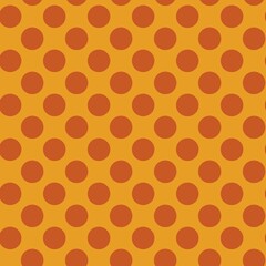 seamless background with  polka dot © lker