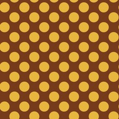 seamless pattern with polka dot  © lker