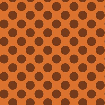 seamless pattern with polka dots