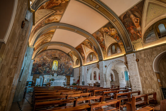 Campobasso, Church of Santa Maria Maggiore or Sanctuary of Maria Santissima del Monte.