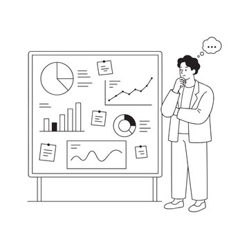 A versatile collection of hand-drawn office illustrations featuring coworkers, meetings, remote work, productivity, teamwork, AI, coffee breaks, deadlines and everyday workplace moments.
