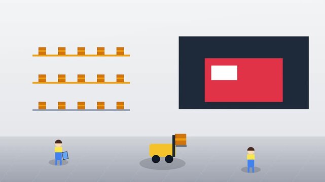Flat design shopping cart icon for e-commerce retail purchases vector illustration
