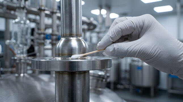 sterile swab test industrial equipment | pharmaceutical cleanroom surface sampling | microbiological environmental monitoring | industrial hygiene validation