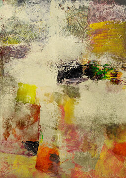 abstrakt dina3 hochformat bunt farben texturen hintergrund leinwand