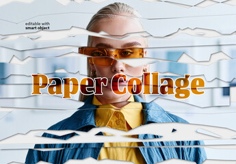 Paper Collage Effect