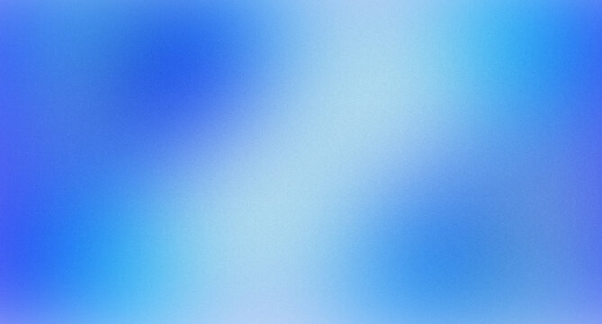 Abstract blue gradient background with soft grainy texture and light glow effect.