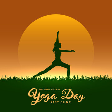 yoga in the park