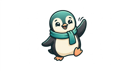 Fototapeta premium Penguin with a smile