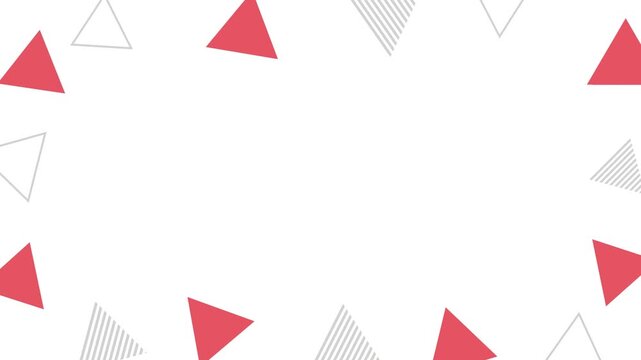 Simple modern business style background featuring a triangular geometric pattern