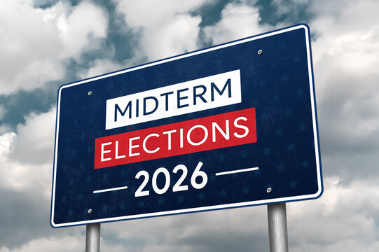 Midterm Elections in 2026 - Road sign message