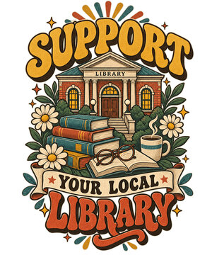 Support your local library for readers, librarians and book lovers