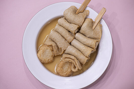 Traditional Korean fish cake eomuk