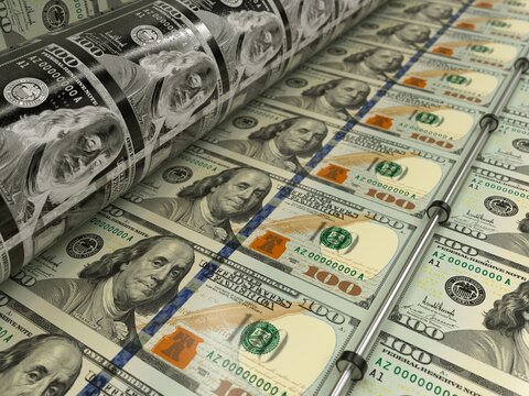 Printing One Hundred Dollar Bills on an Offset Printing Press