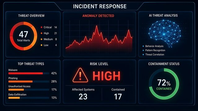 Cybersecurity Incident Response Dashboard