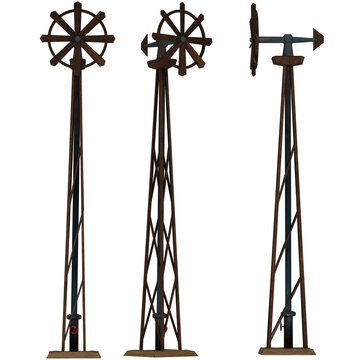 Weathervane Wind Direction Indicator Rooftop Farm Decor