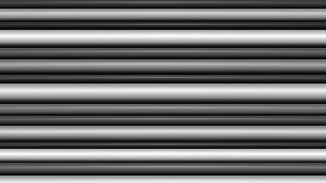 Abstract monochrome pattern featuring horizontal lines of varying thickness