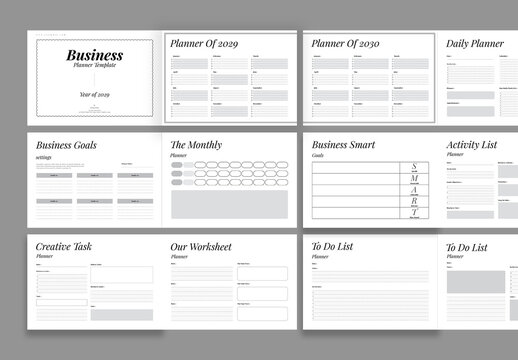 Business Planner Template
