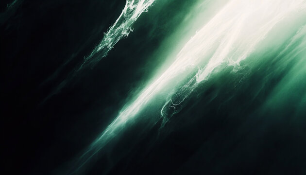 Abstract Ocean Waves in Motion for Creative Design and Backgrounds
