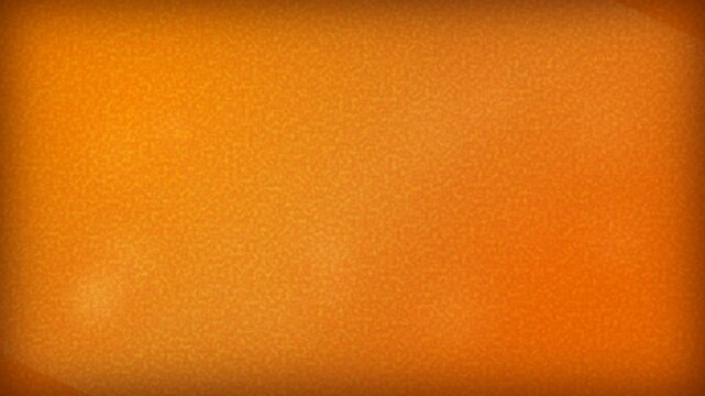A textured vibrant orange background with a subtle darker vignette border