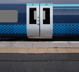 Passenger Train Door At Platform © Mr Doomits