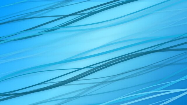 Abstract composition featuring blue diagonal lines on a gradient background