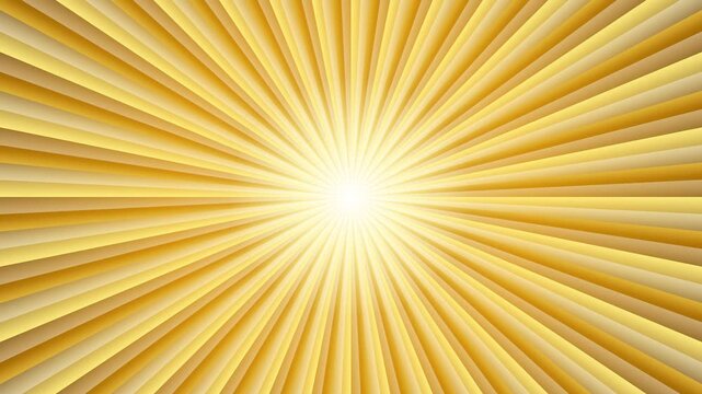 A bright golden sunburst pattern radiating from a central white light point