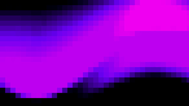 Abstract purple and pink pixel art background
