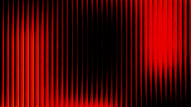 Abstract red vertical lines on black background