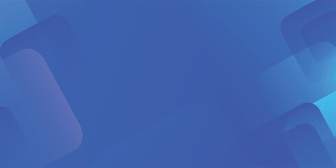 Obraz premium Abstract Blue Gradient Background with Modern Geometric Shapes